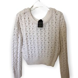 Bebe Drop Shoulder Batwing Top